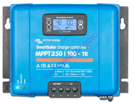 MPPT SMART regulátor nabíjania 250/100 -Tr