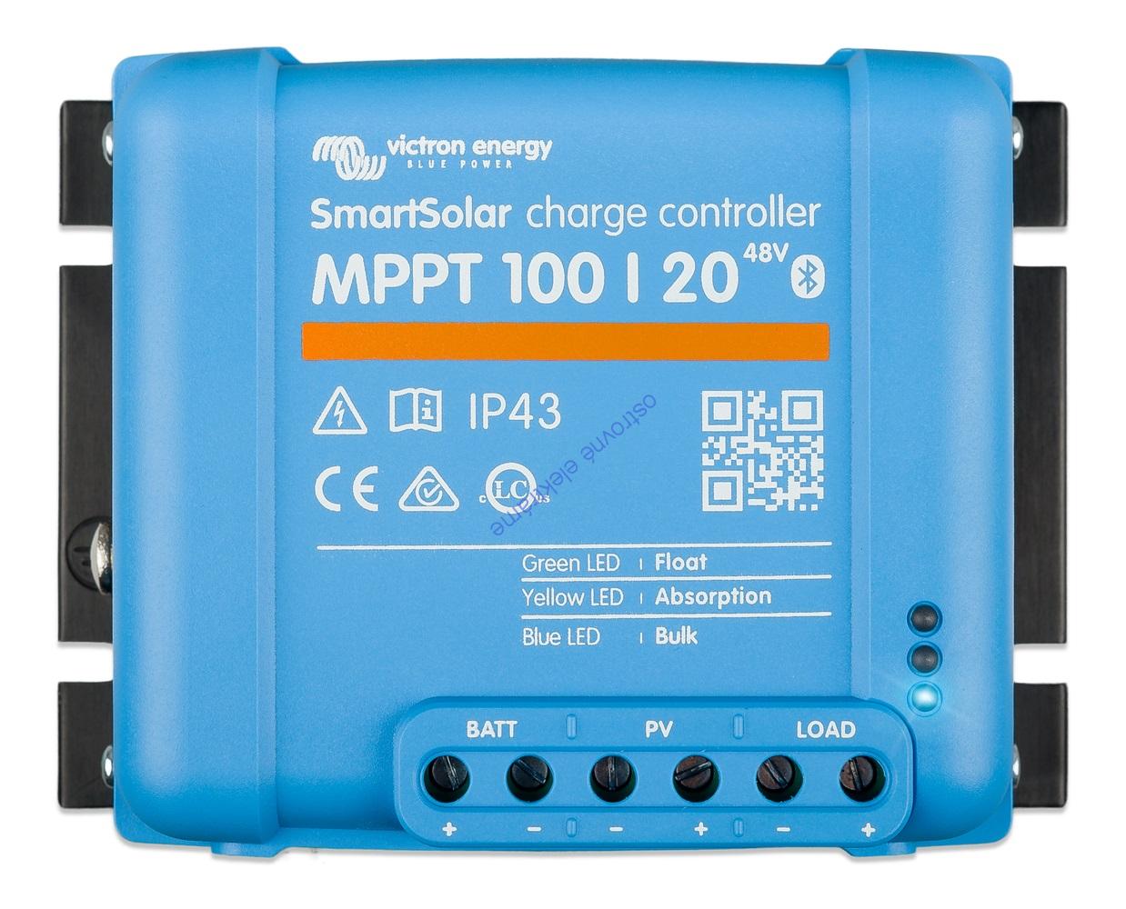 MPPT SMART solárny regulátor Victron Energy 100/20 pre 48V batérie